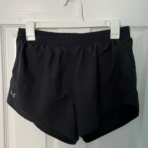 black under armor shorts